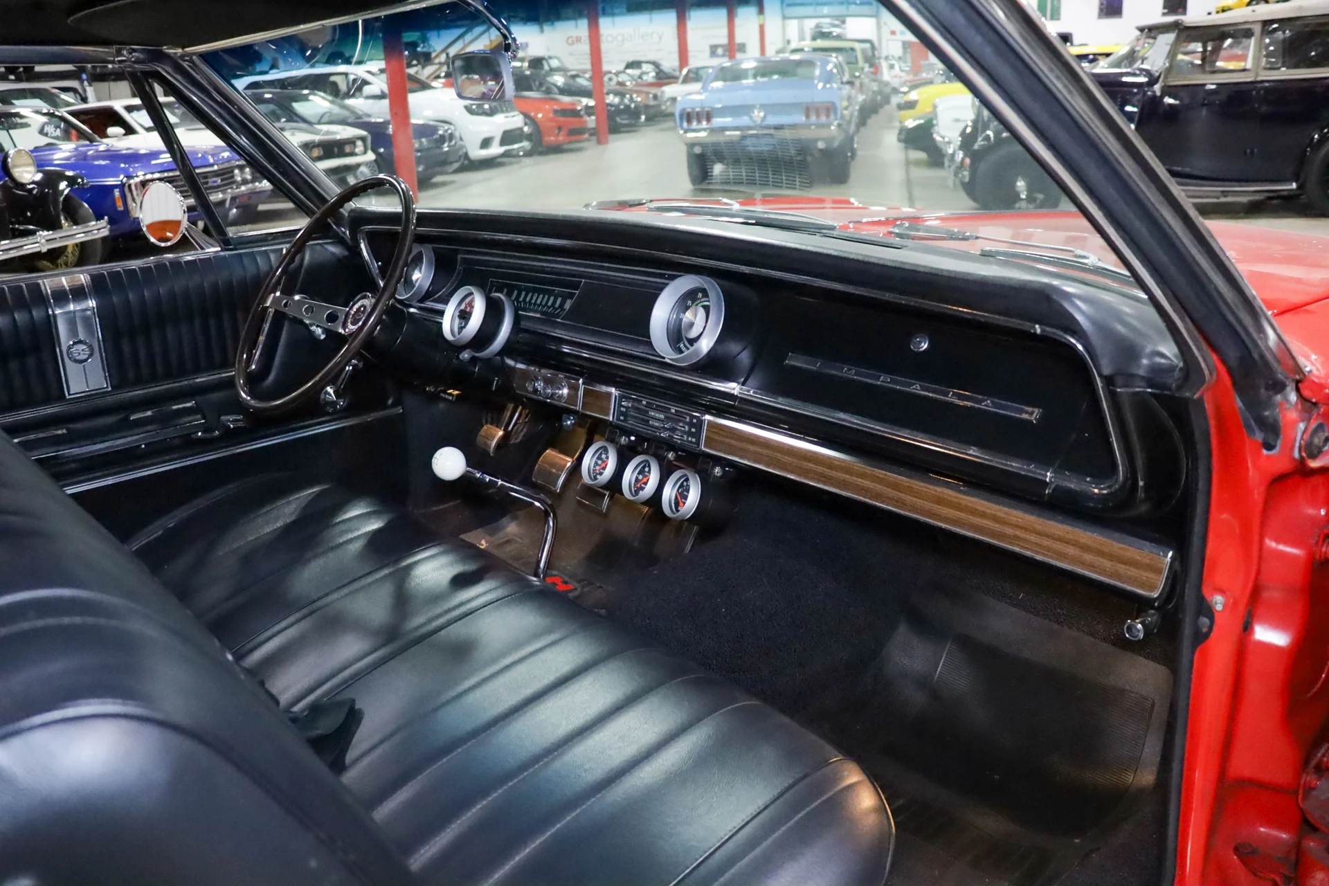 Interior of the 1965 Chevrolet Impala SS