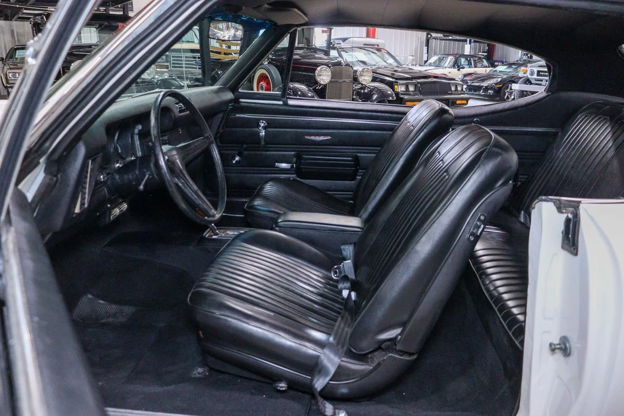 Interior of the 1968 Pontiac GTO
