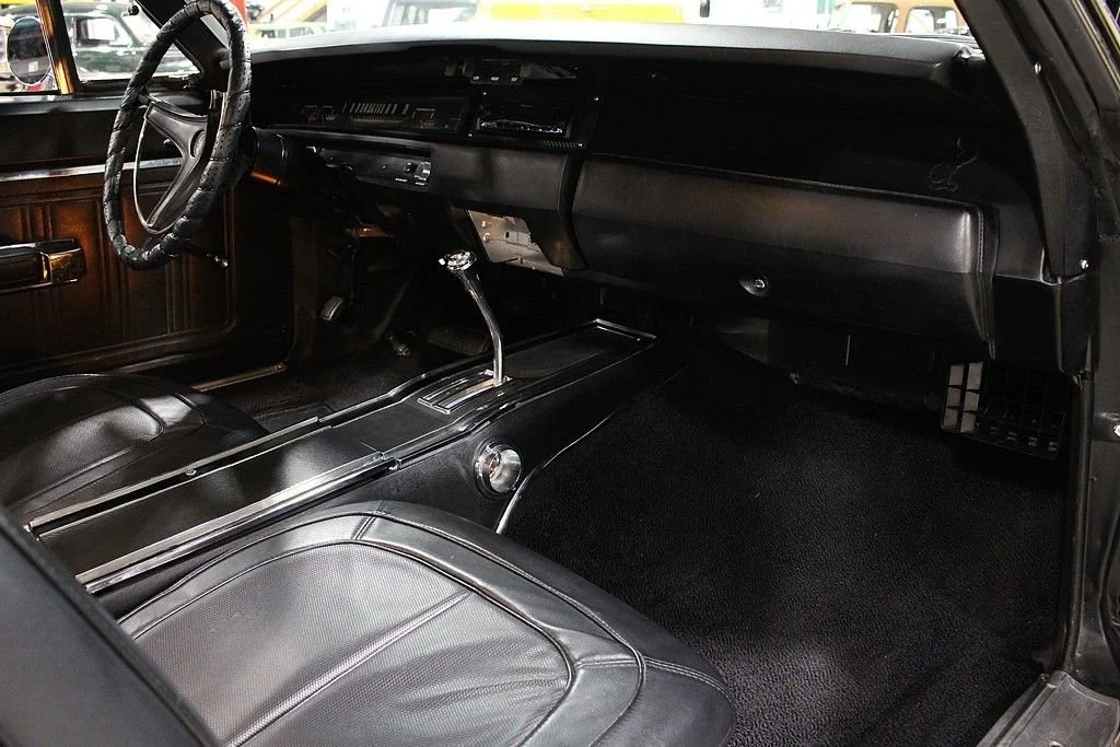 Interior of the 1969 Plymouth Roadrunner