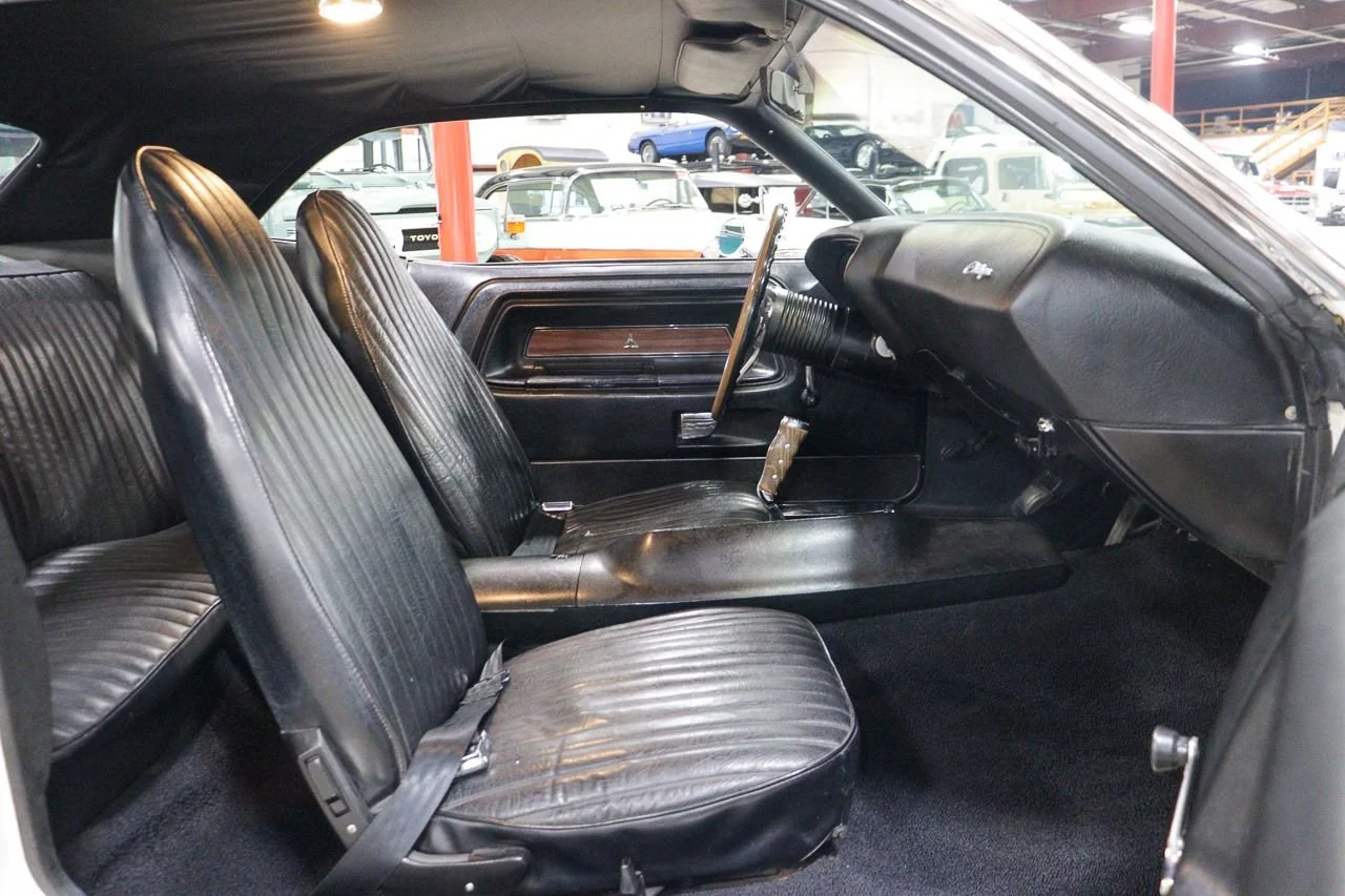 Interior of the 1970 Dodge Challenger